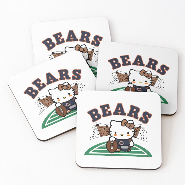 Item preview, Hello Kitty Chicago Bears NFL Football Player Stadium 2024 designed and sold by KristiTaylorArt.