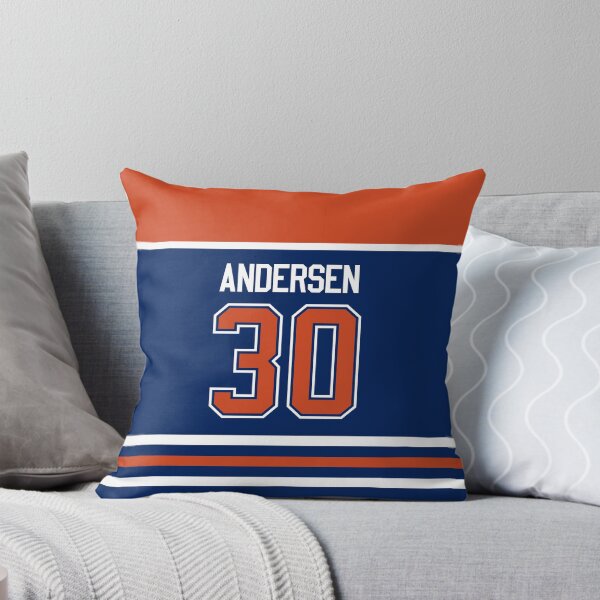 Item preview, Edmonton Oilers Frederik Andersen Home Jersey Back Phone Case designed and sold by IAmAlexaJericho.