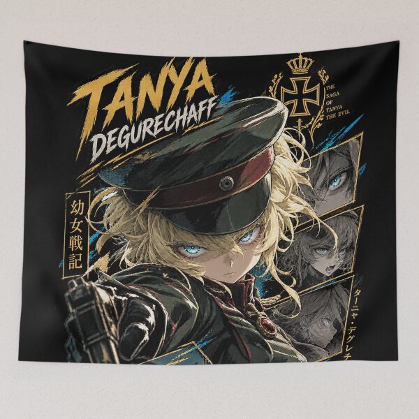 Item preview, Youjo Senki - Tanya von Degurechaff designed and sold by ArtistryHavenn.