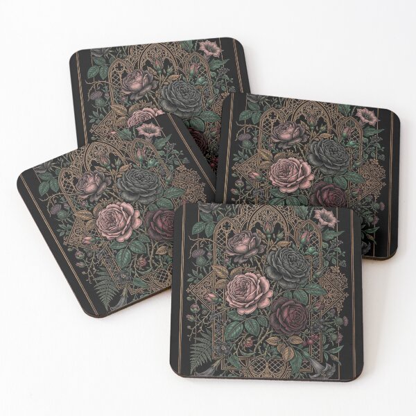 Item preview, Midnight Botanical Garden - Whimsigoth Floral Architecture designed and sold by BeyaDh.