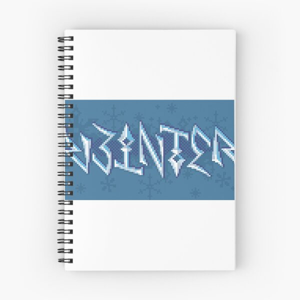 Item preview, Winter Ambigram Pixel Art designed and sold by AvnixArts.