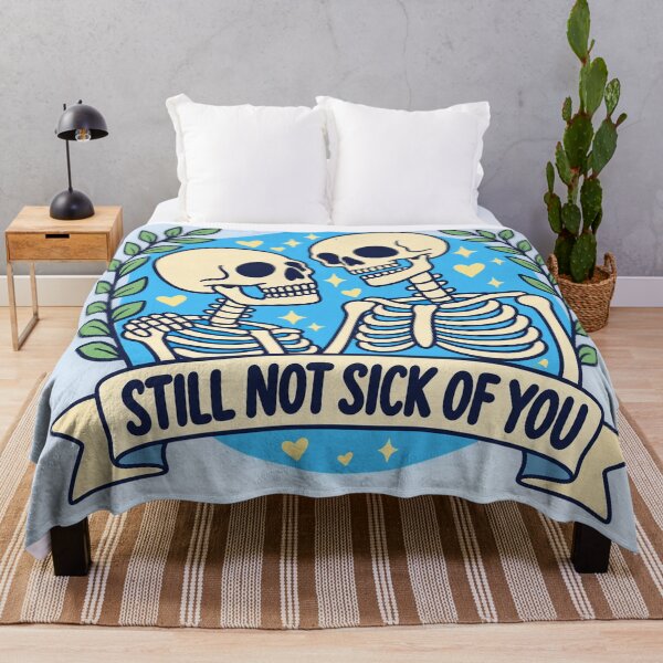 Item preview, Skeleton Couple Love – Still Not Sick of You  designed and sold by SHARPEI.