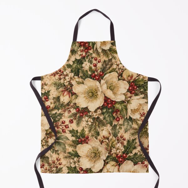 Item preview, Vintage Christmas Rose Hellebore Holly designed and sold by mycute-stickers.