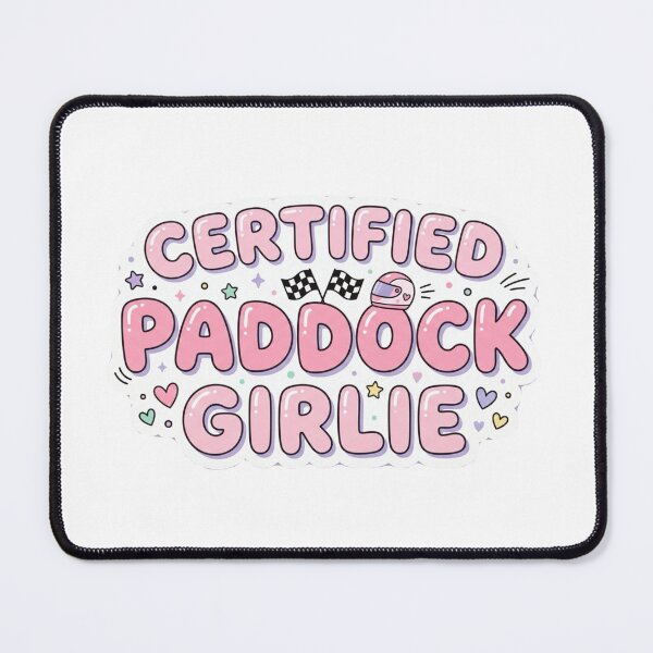 Item preview, Certified Paddock Girlie Sticker designed and sold by BlushPastelMuse.