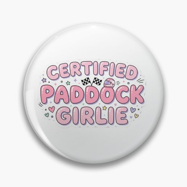 Item preview, Certified Paddock Girlie Sticker designed and sold by BlushPastelMuse.