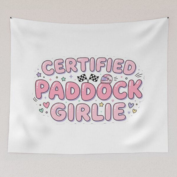 Item preview, Certified Paddock Girlie Sticker designed and sold by BlushPastelMuse.