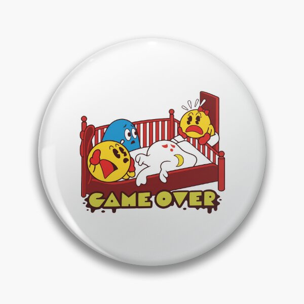 Item preview, Pac-Man Game Over designed and sold by KristiTaylorArt.