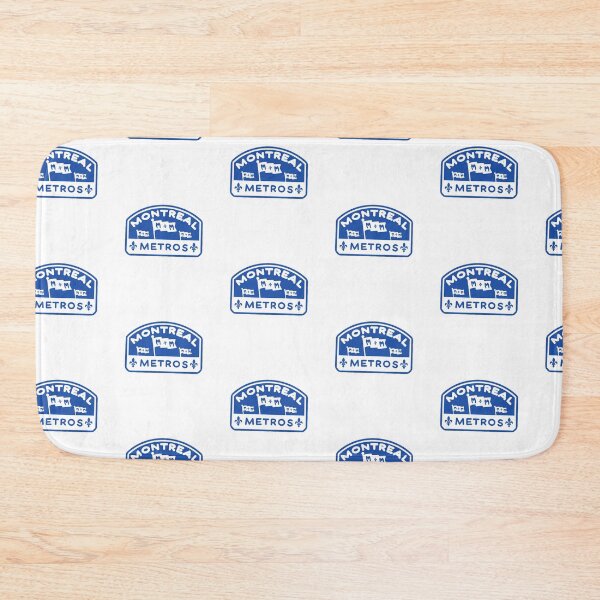 Item preview, Montreal Metros Team Badge Pattern designed and sold by jamierachelz.