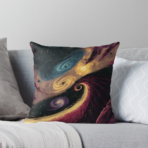 Item preview, Cosmic Vortex Swirling Galaxy Abstract Art designed and sold by Lunat1kk.