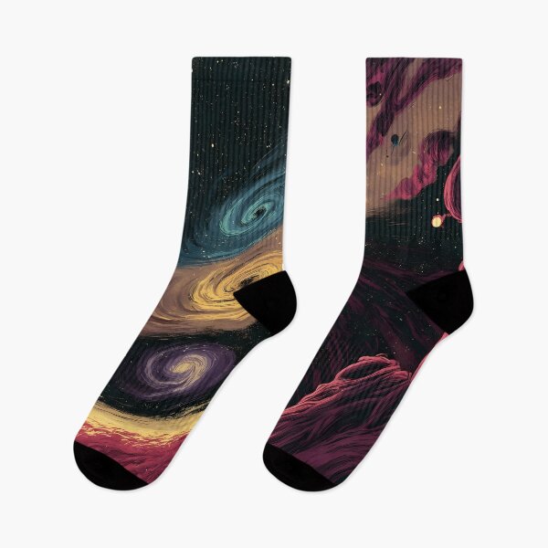 Item preview, Cosmic Vortex Swirling Galaxy Abstract Art designed and sold by Lunat1kk.