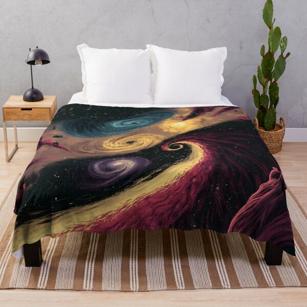 Item preview, Cosmic Vortex Swirling Galaxy Abstract Art designed and sold by Lunat1kk.