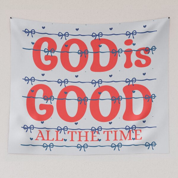 Item preview, God Is Good All The Time, Cute Christian for Teen Girls, Faith Based for Women, Youth Group Church  designed and sold by Forevermore.