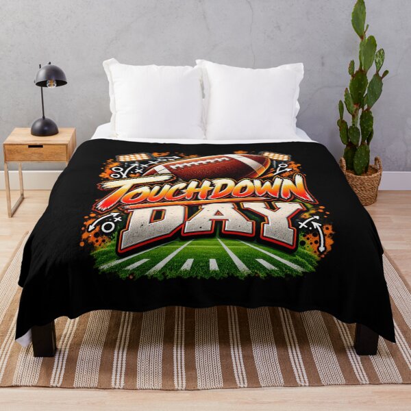 Item preview, Touchdown Day Football Field Lights Graphic designed and sold by fungear.