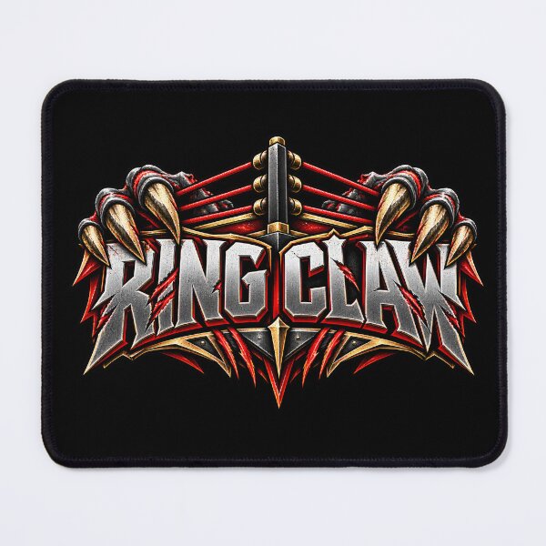 Item preview, RING CLAW Vintage Wrestling Combat Emblem designed and sold by Dogy Corgi.