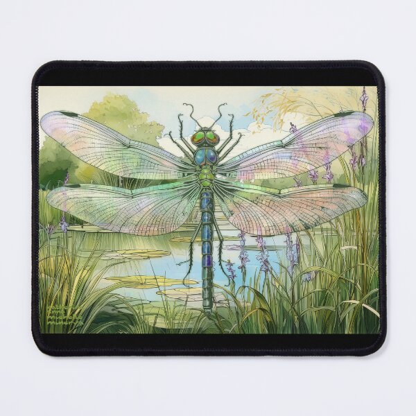Item preview, Dragonfly Pond designed and sold by Katherine Anne Michelle Minerva.