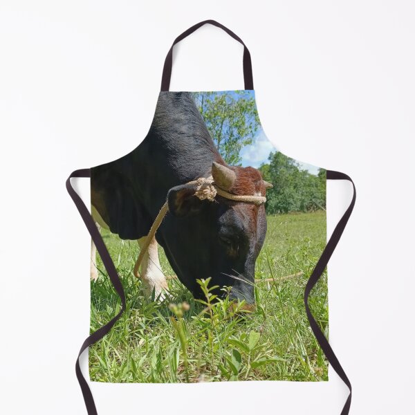 Item preview, Grazing Bull on Green Pasture designed and sold by PicturePic.