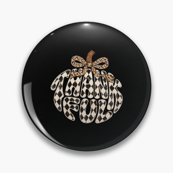 Item preview, Thankful Pumpkin Checkered Bow designed and sold by camachojea59.