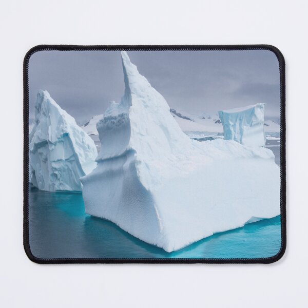 Item preview, Majestic Icebergs in Antarctic Waters designed and sold by burritobynature.