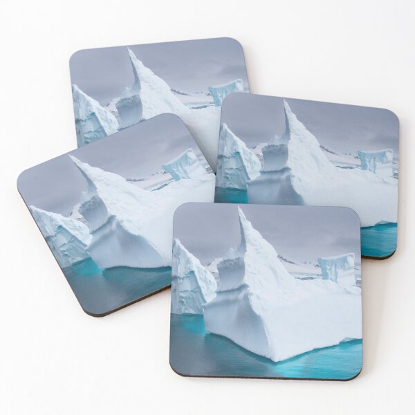 Item preview, Majestic Icebergs in Antarctic Waters designed and sold by burritobynature.