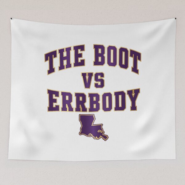 Item preview, The Boot Vs Errybody LSU Tigers designed and sold by TobiasHalley.