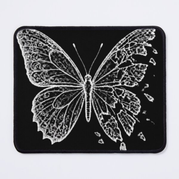 Item preview, Soft Chaos – Broken Butterfly Dark Aesthetic Design designed and sold by OddySpud.apparel.