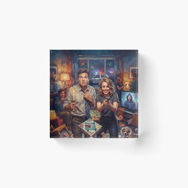 Item preview, Game Night Chaos and Mystery Fine Art Tribute designed and sold by Art's Diner.