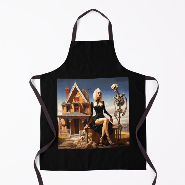 Item preview, Alien Female With Skeleton Companion By Haunted House  designed and sold by DEC02.