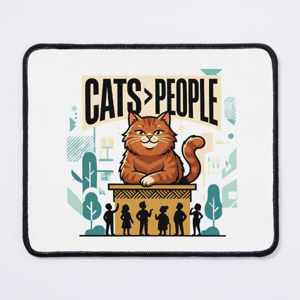 Item preview, Cats > People – Funny Cat Lover Quote Orange Cat Design designed and sold by Suro Official.