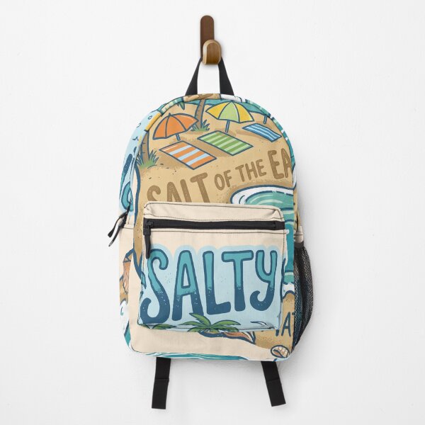 Item preview, Salty and Bright - Matthew 5:13-14 - Retro Beach designed and sold by IAmsThoughts.