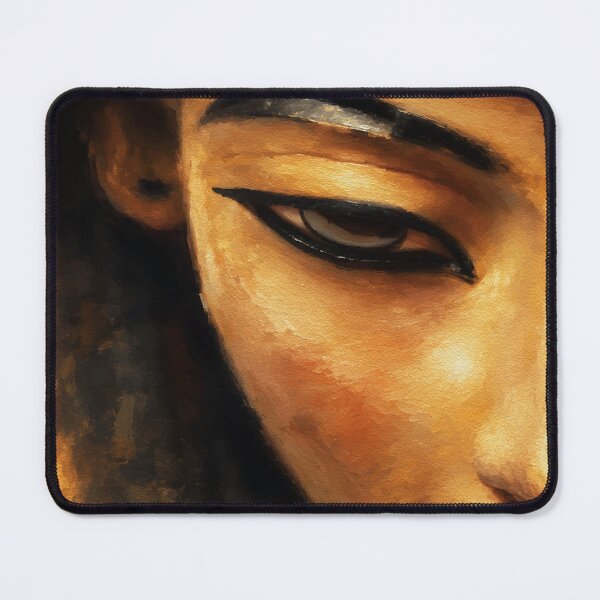 Item preview, Pharaoh's Gaze – Ancient Egyptian Oil Painting designed and sold by RamyGallery.