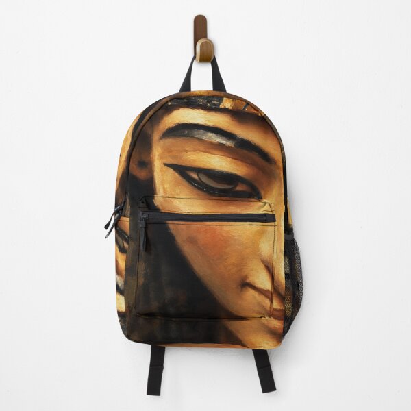 Item preview, Pharaoh's Gaze – Ancient Egyptian Oil Painting designed and sold by RamyGallery.