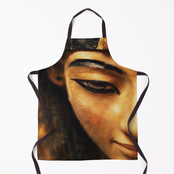 Item preview, Pharaoh's Gaze – Ancient Egyptian Oil Painting designed and sold by RamyGallery.