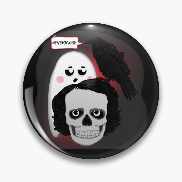 Item preview, Boo Nevermore With Ed and Mister Raven designed and sold by WillowerStudio.