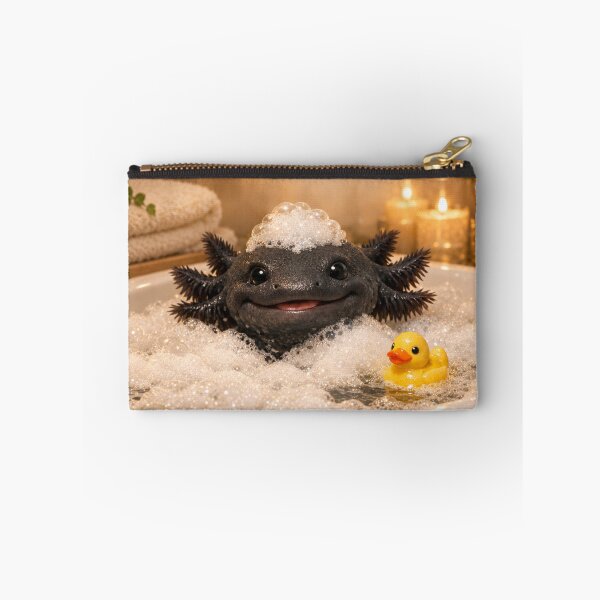 Item preview, Melanoid Axolotl Bathtub designed and sold by Sillytoe.
