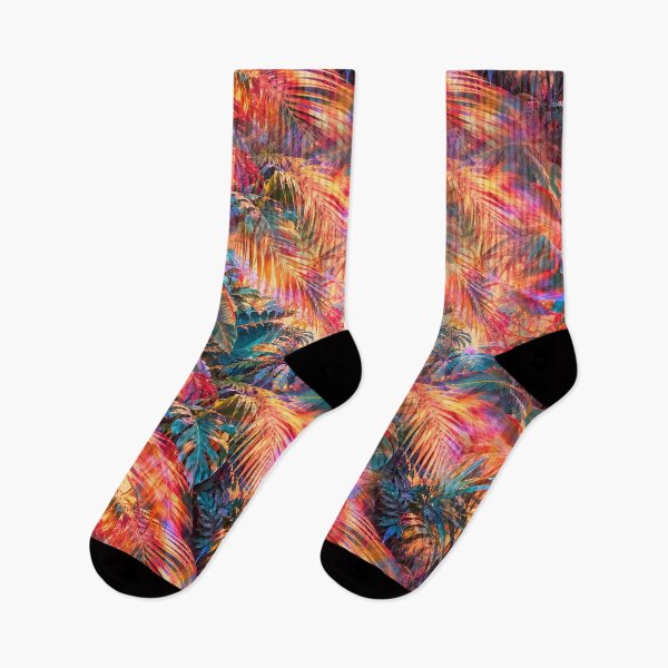 Item preview, HOT EXPOSURE FLORAL / PALMS designed and sold by Bodique.