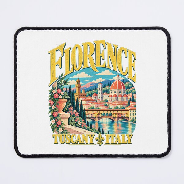 Item preview, Florence Italy Vintage – Tuscany Retro Graphic designed and sold by Retroteez.
