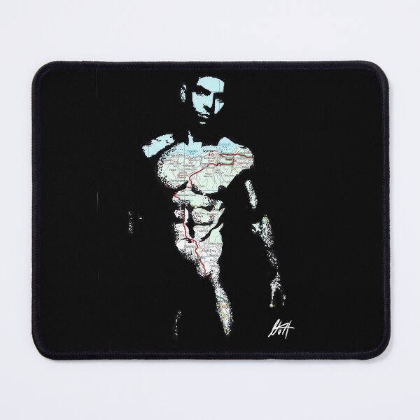 Item preview, Hairy Armed Twink With a Six Pack Map Art By NLMKArtStudio designed and sold by NLMKArtStudio.