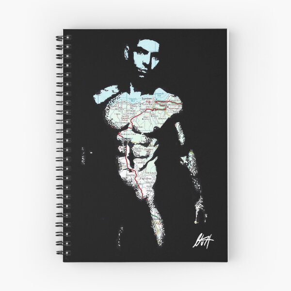 Item preview, Hairy Armed Twink With a Six Pack Map Art By NLMKArtStudio designed and sold by NLMKArtStudio.