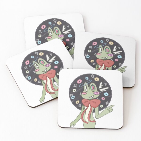 Item preview, Hypnotic Frog Red Bow Weirdcore Cartoon designed and sold by Dodelestar.