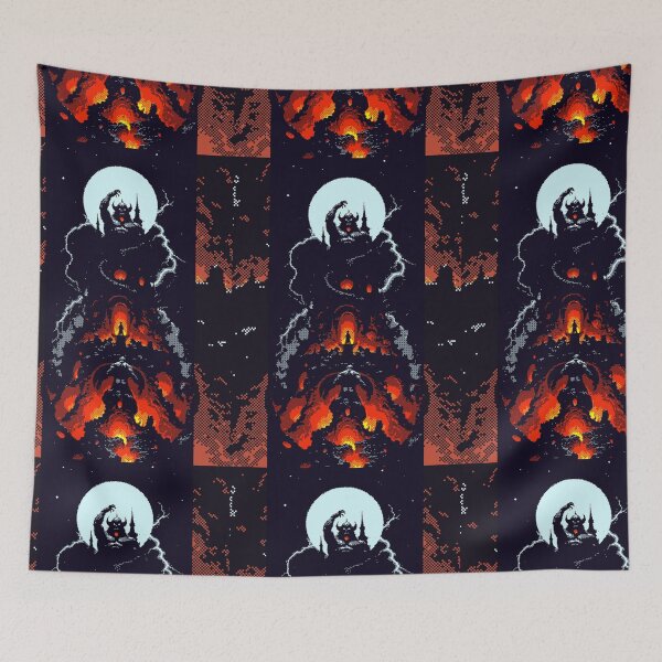 Item preview, Pixel Art, Demon designed and sold by 4gottenlore.