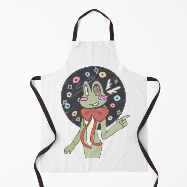 Item preview, Hypnotic Frog Red Bow Weirdcore Cartoon designed and sold by Dodelestar.