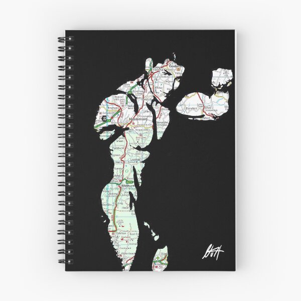 Item preview, Thick Muscled Black Dude Nude Map Art By NLMKArtStudio designed and sold by NLMKArtStudio.