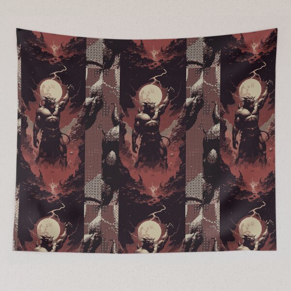 Item preview, Pixel Art, Demon designed and sold by 4gottenlore.