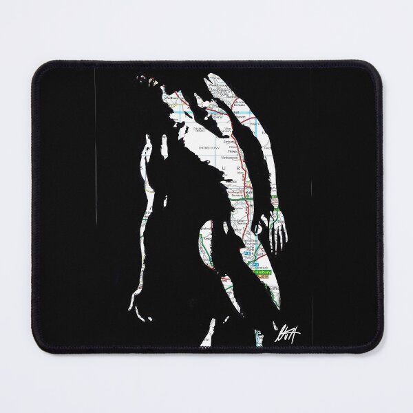 Item preview, Artistic Male Nude With Muscles Map Art By NLMKArtStudio designed and sold by NLMKArtStudio.