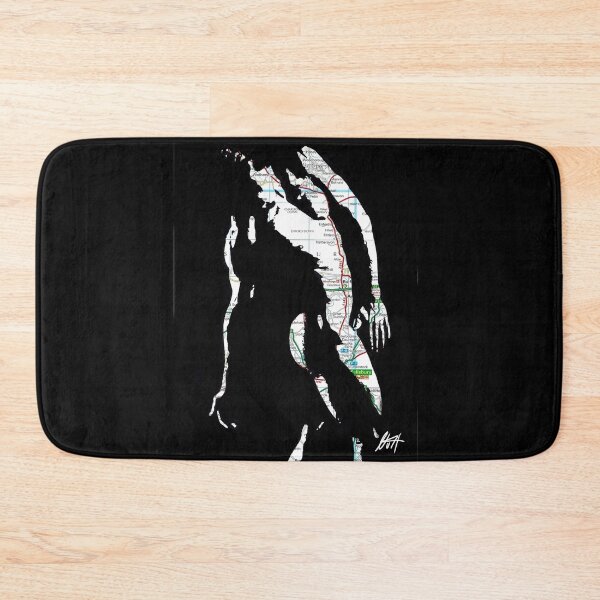 Item preview, Artistic Male Nude With Muscles Map Art By NLMKArtStudio designed and sold by NLMKArtStudio.