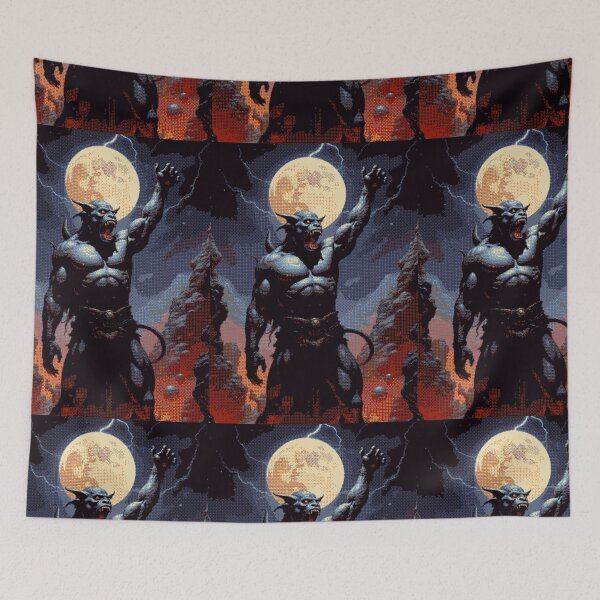 Item preview, Pixel Art, Demon designed and sold by 4gottenlore.