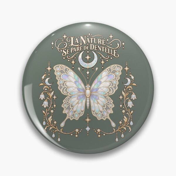 Item preview, La nature se pare de dentelle - Laced mother of pearl designed and sold by etherElric.