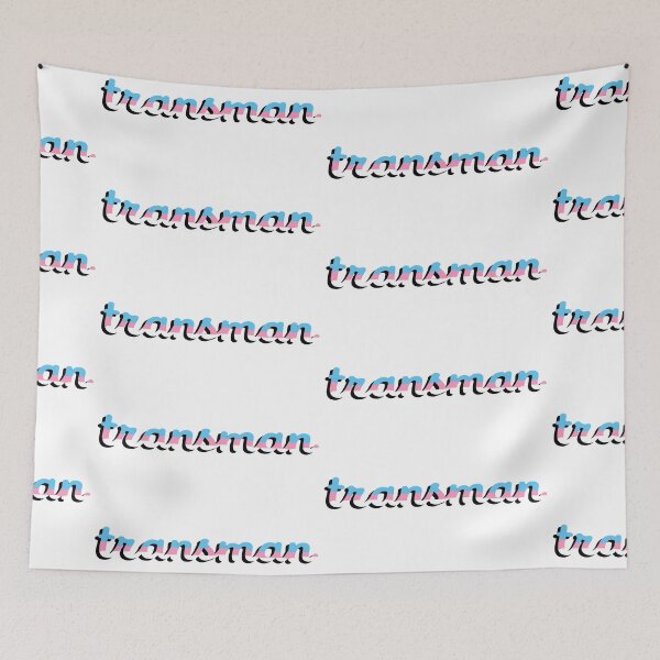 Item preview, transman - trans colors designed and sold by AYTFA.