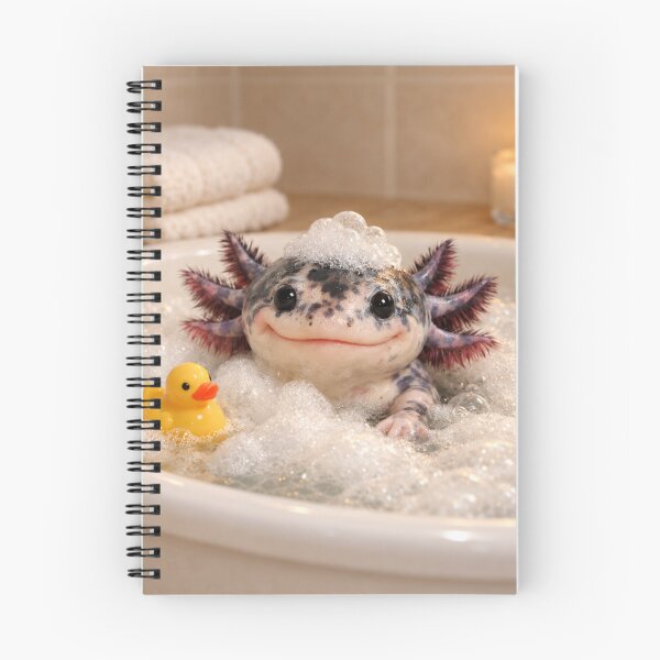 Item preview, Mosaic Axolotl Bathtub designed and sold by Sillytoe.