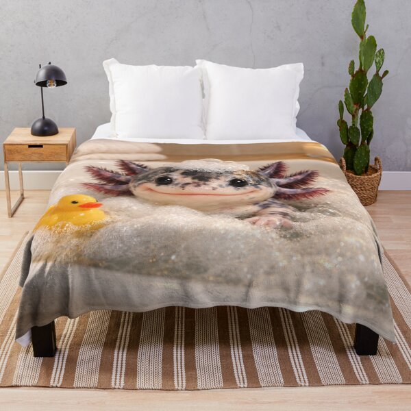 Item preview, Mosaic Axolotl Bathtub designed and sold by Sillytoe.
